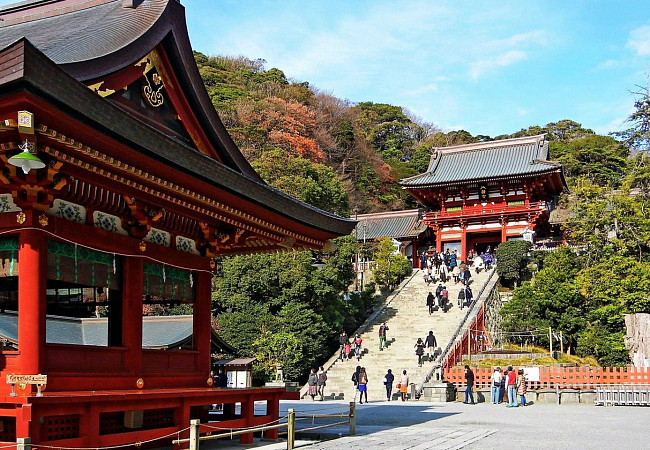 Камакура - один из древних городов Японии основан аж в 1192 году