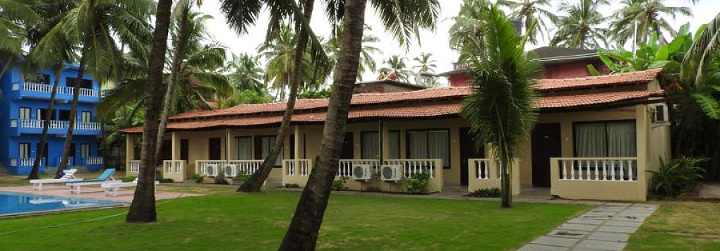 Отель MORJIM COCO PALMS RESORT 3*. Индия, Северный Гоа, Морджим. 
