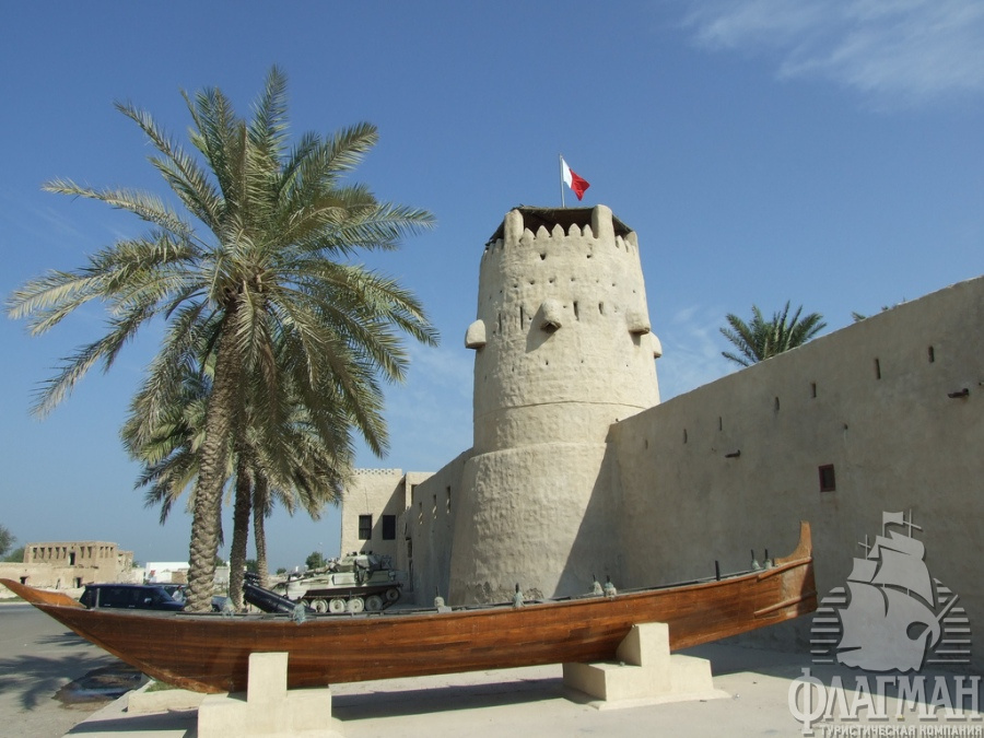 Старинная крепость Умм-аль-Кувейн