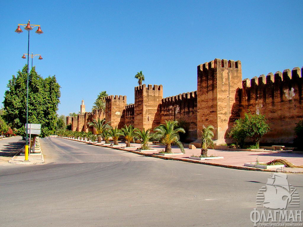  Город-крепост Тарудант недалеко от Агадира