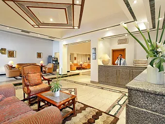 Респшен в BEACH ALBATROS RESORT 4*