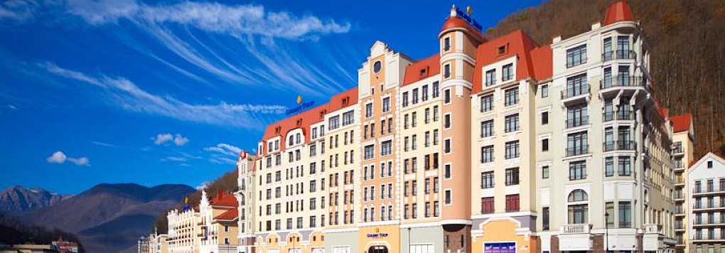 Отель GOLDEN TULIP ROSA KHUTOR 4*. Красная Поляна. Роза Хутор.
