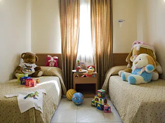 Детская комната в номере отеля PILOT BEACH RESORT 5*