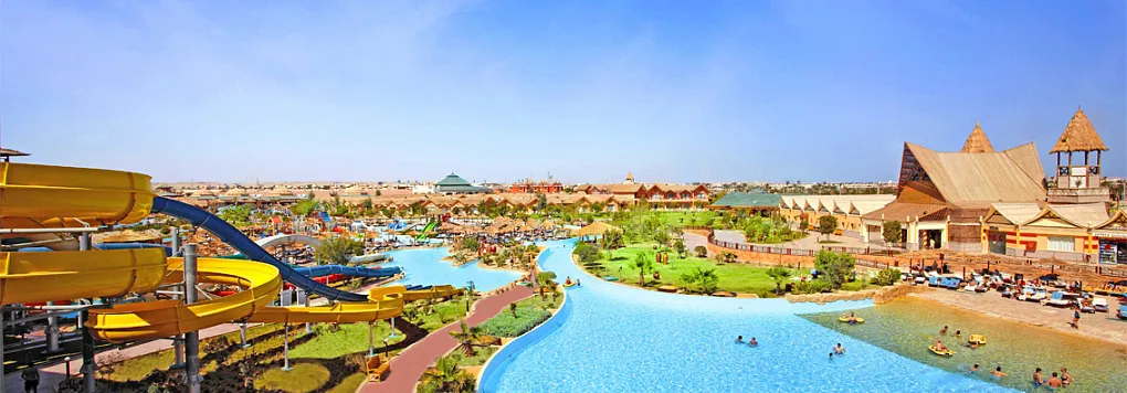 Отель JUNGLE AQUA PARK 4*. Египет. Хургада. 