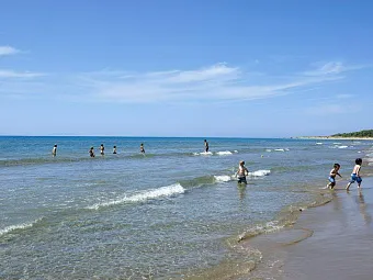 Пляж отеля GRECOTEL OLYMPIA OASIS 4*