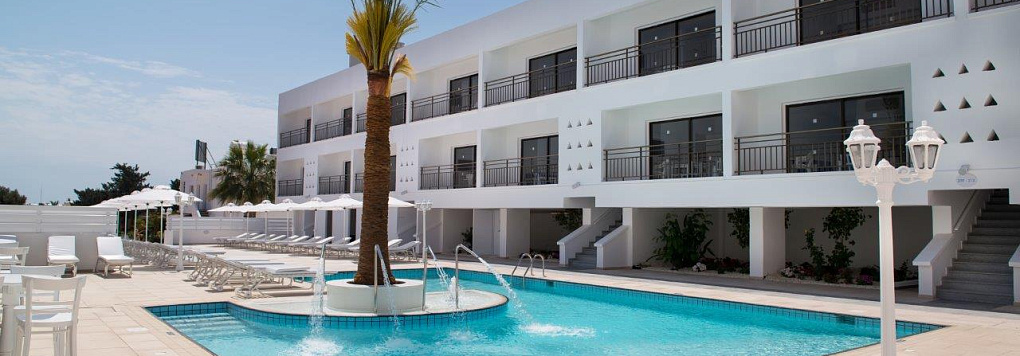 Отель LIQUID HOTEL APTS 3*, Кипр, Айя-Напа. 