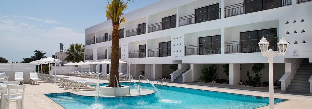 Отель LIQUID HOTEL APTS 3*, Кипр, Айя-Напа.