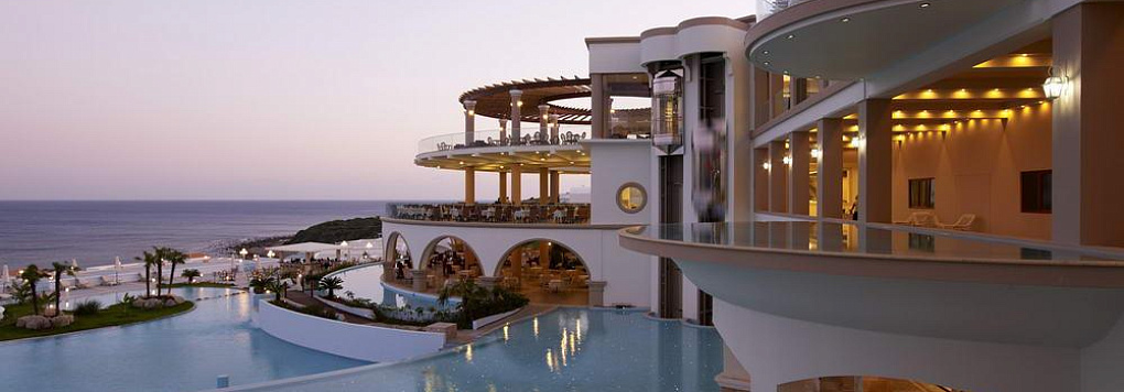 Отель ATRIUM PRESTIGE THALASSO SPA RESORT & VILLAS 5* Deluxe, Греция, Родос. 