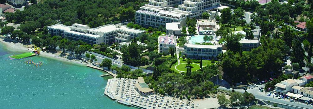 Территория отеля MARBELLA CORFU 5*
