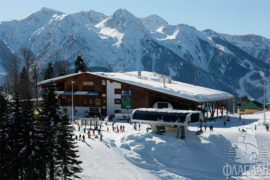  Станция канатной дороги &quot;Газпром&quot;