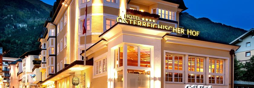 Отель OESTERREICHISCHER HOF HOTEL 4*, Австрия, Зальцбургерленд, Долина Гастайн.