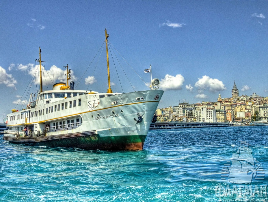 Чистое море курорта Сиде